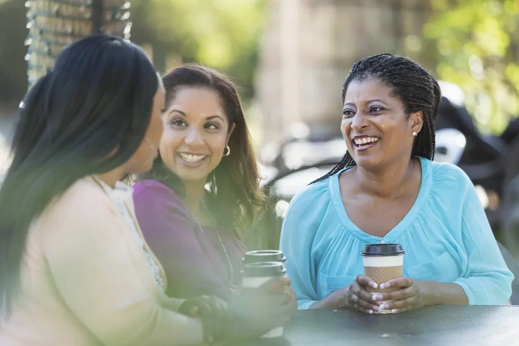 Estate Planning for Your Chosen Family, a photo of women discussing estate planning